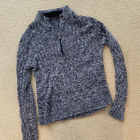 Men’s Michael Brandon grey quarter zip sweater - Picture 1 of 4